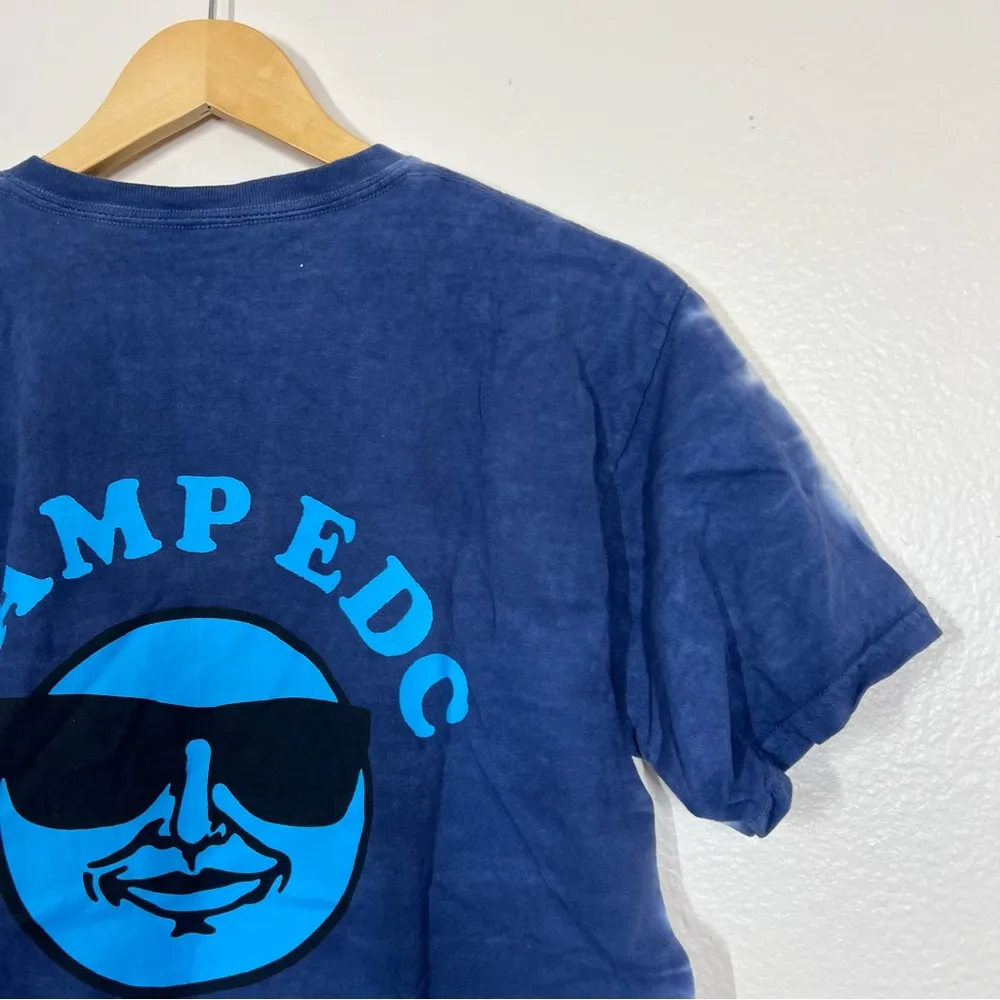 Insomniac 2019 Camp EDC All Day Camp EDC All Night Short Sleeve Tee Orange - Image 8