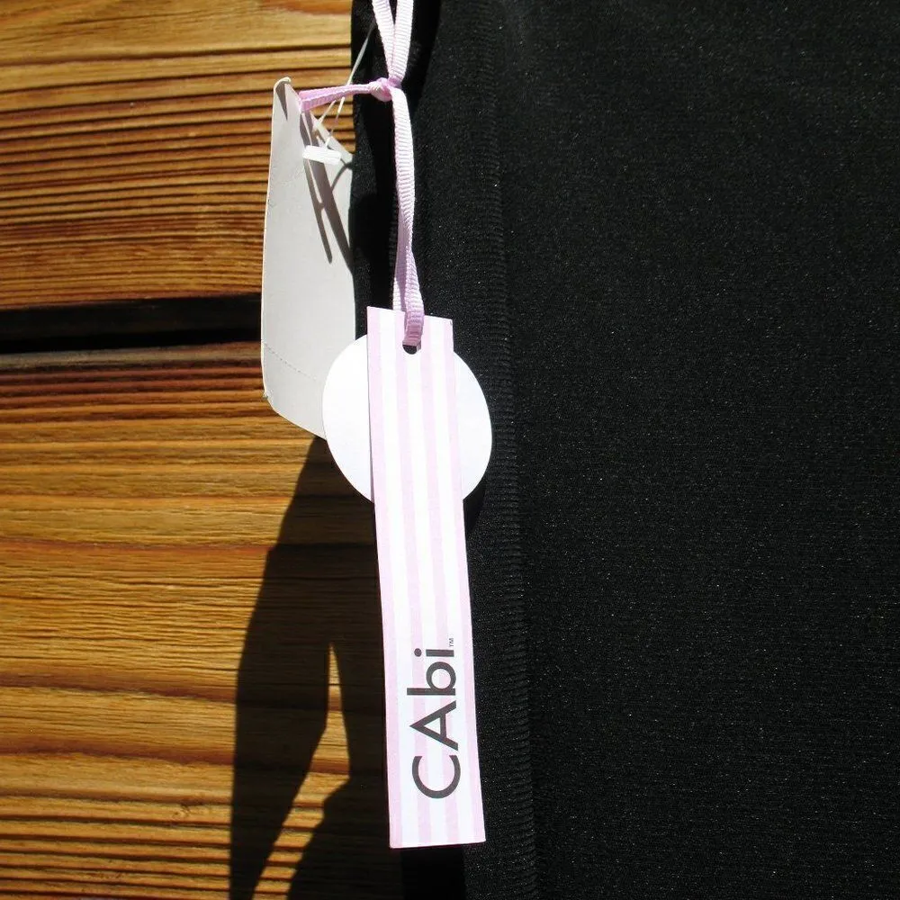 NWT Black Mesh Overlay Dress Pants - Image 3