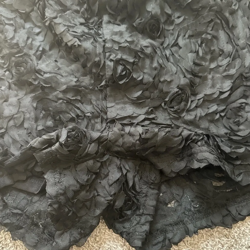 Umgee Black Textured Women's Shorts - Image 7