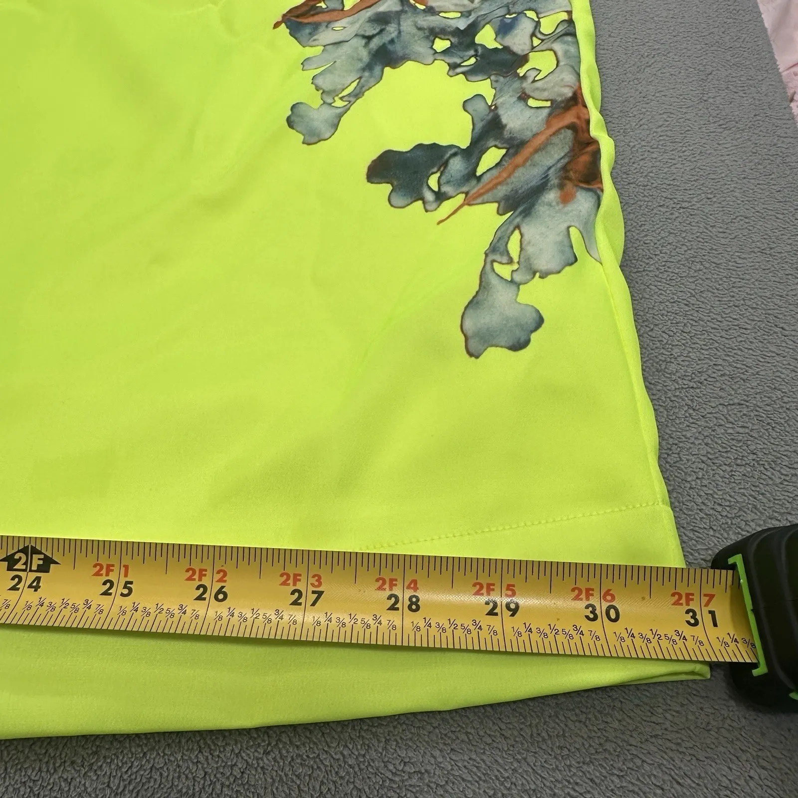 Adidas X Ivy Park Beyonce Satin Robe M Solar Yellow All Gender Printed Graphic - Image 7