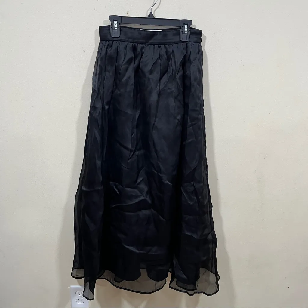 Msgm Milano Woman Maxi skirt Black Size 38 made in Italy A - Image 4