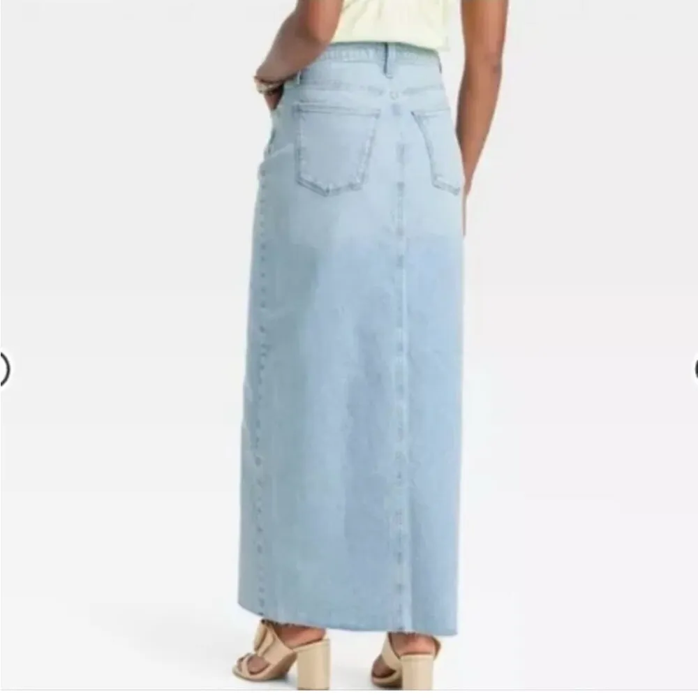 Universal Thread Light Blue Denim Skirt - Image 2