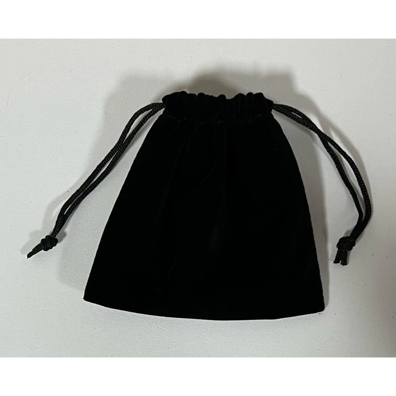 Kay Jewelers Black Velvet Jewelry Pouch Bag Holder 🖤 - Image 3