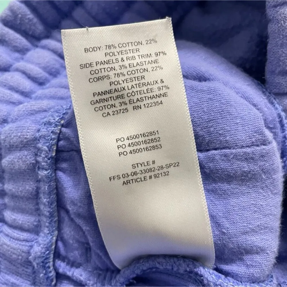 TNA Size XS Cozy Fleece Boyfriend Sweatpants Comfortable Ribbed Detail - Image 8