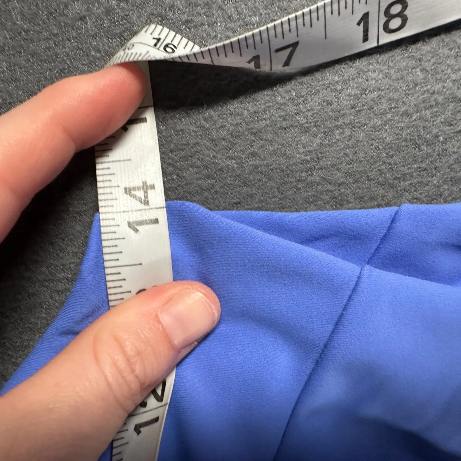 Avia Athletic Skort Dress Small Periwinkle Blue Racerback Built-in Shorts Tennis - Image 7