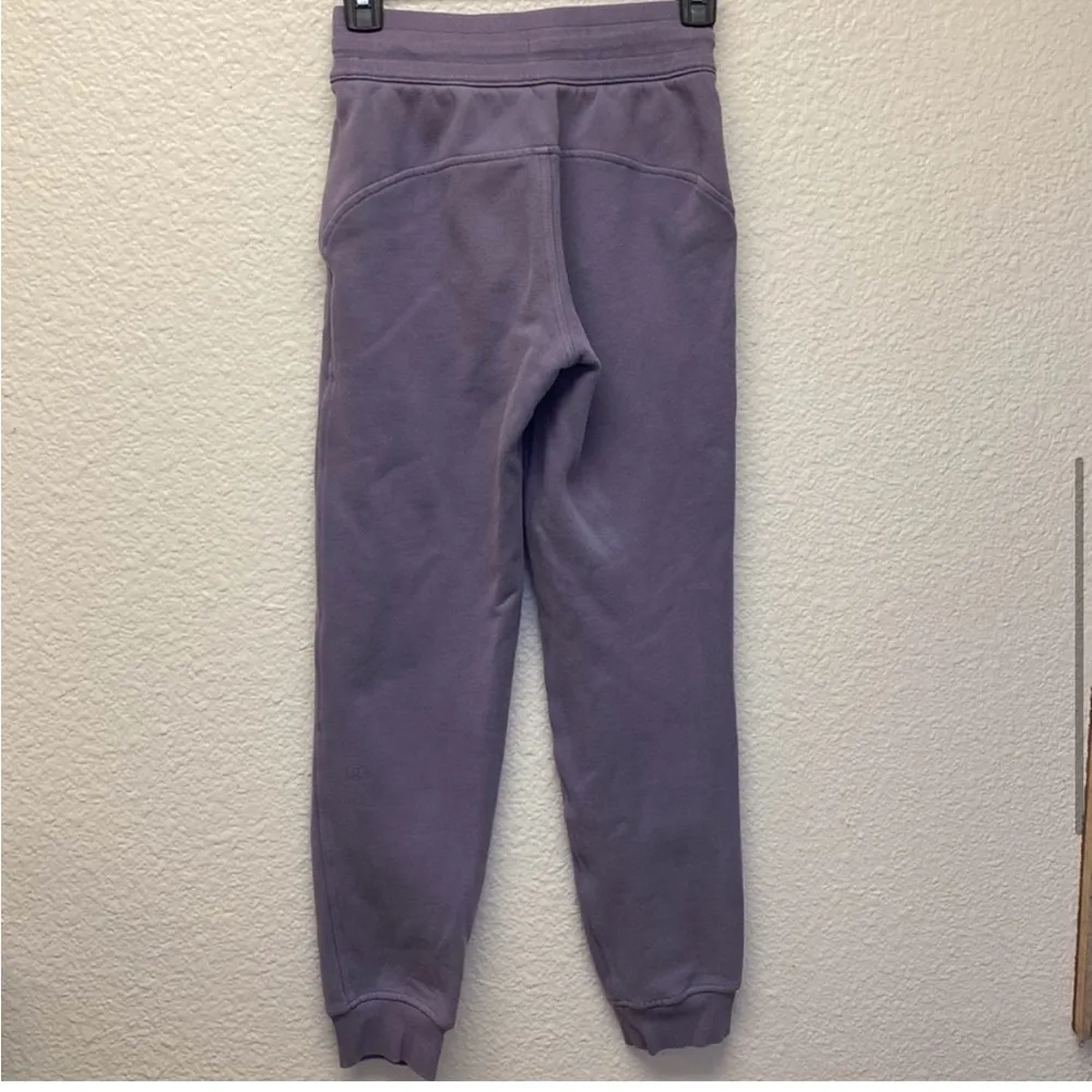 025. Purple Lululemon High Rise Scuba Joggers - Image 6