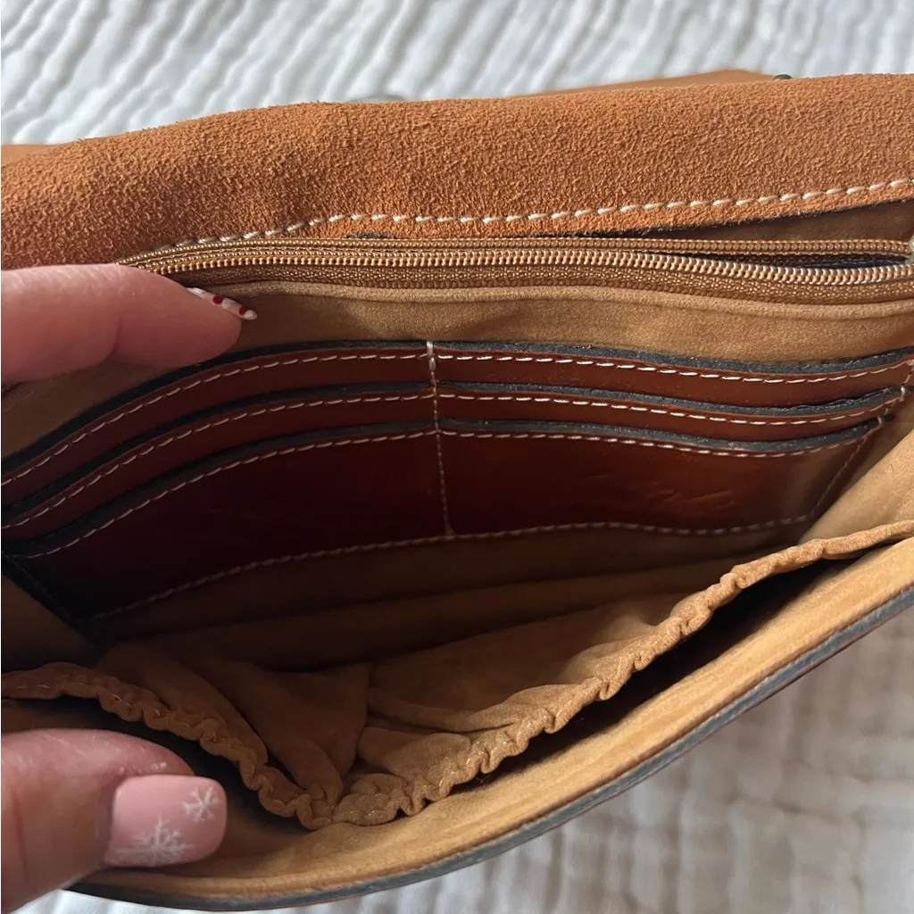 PATRICIA NASH Lanza Crossbody LEATHER‎ WRISTLET - Image 7