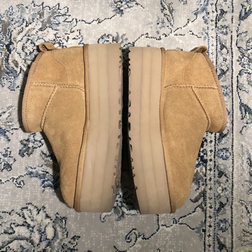 UGG Ultra Mini Platform Boots Chestnut - Image 6