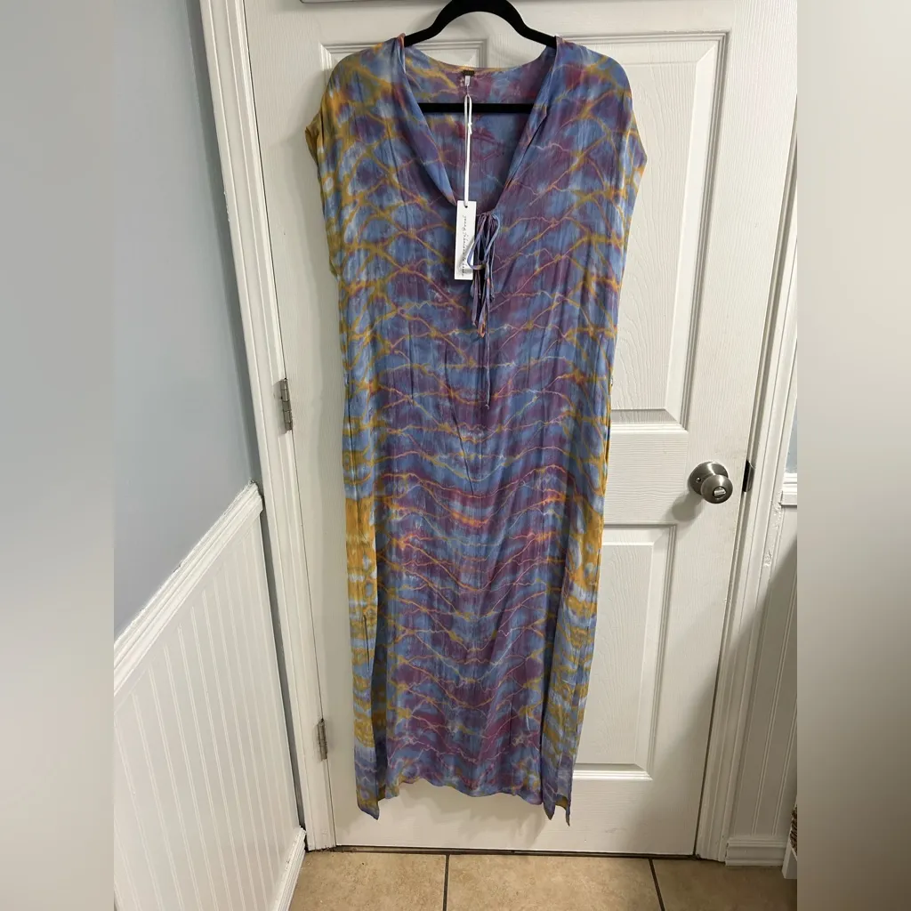 NWT- Young fabulous and broke shilo dress kumquat boa wash - Image 10