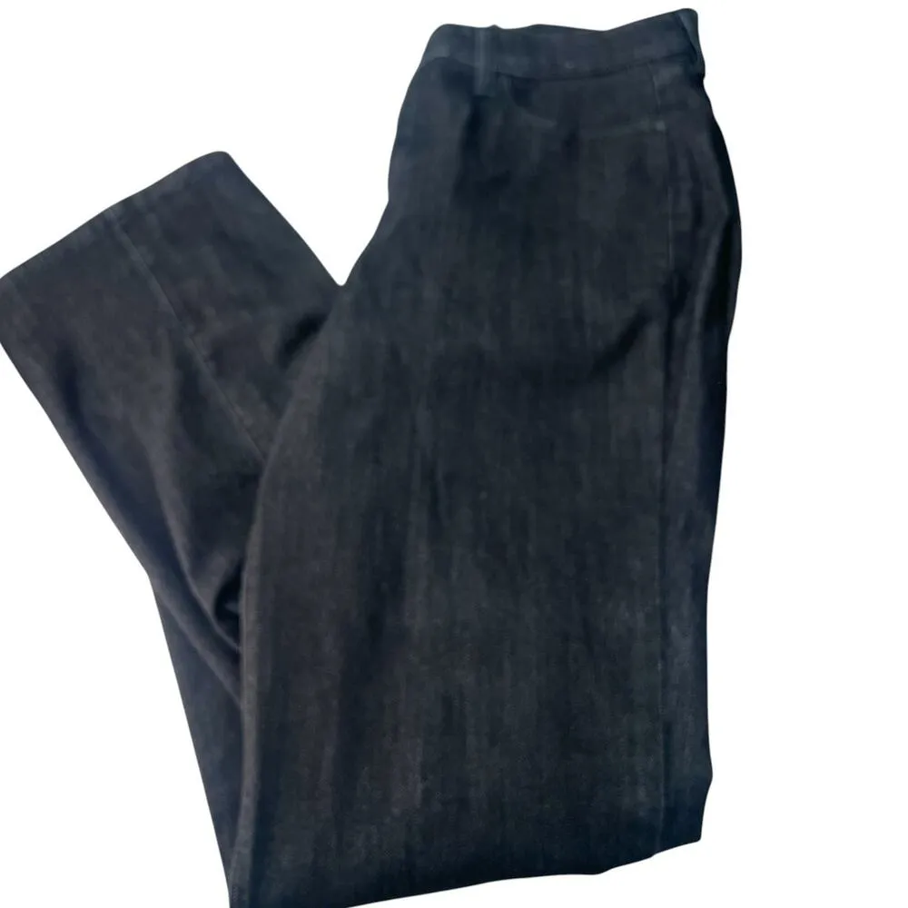 NYDJ | 14 | Barbara Bootcut High-Rise Tummy-Control Denim Jeans Black 30" Inseam - Image 3