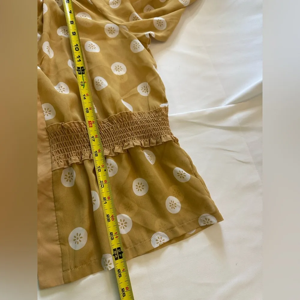 MG New York Paris women’s at 2XL Two piece polkadot NWT blouse White Size 2X - Image 4