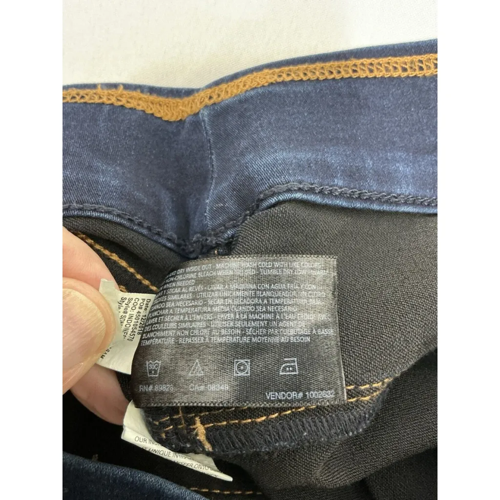 Womans Nine West Heidi Pullon Skinny Crop Jeans Size 6 - Image 5