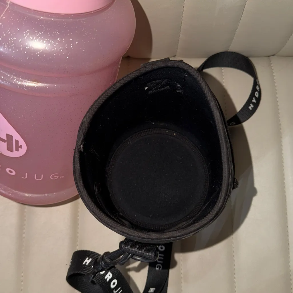 Hydrojug OG black cheetah Sleeve LIMITED EDITION Rare with Sparkle Jug - Image 9