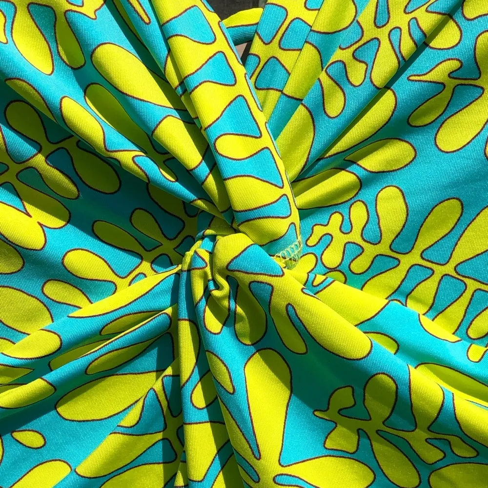 Trina Turk TRELLIS Green One Piece Swimsuit NWT Sz 4 - Image 5