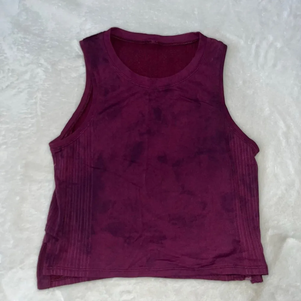 Lululemon purple tye dye tank top - Image 2