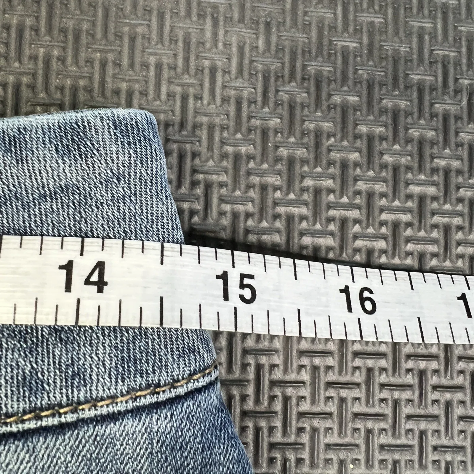 Wash Lab Women's Denim Maxi Skirt Blue Size 29 Style‎ WL1610S Long Jean Y2K Boho - Image 9