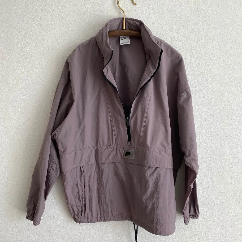 Nike Women's Rain Jacket with Hood - Large - Image 2