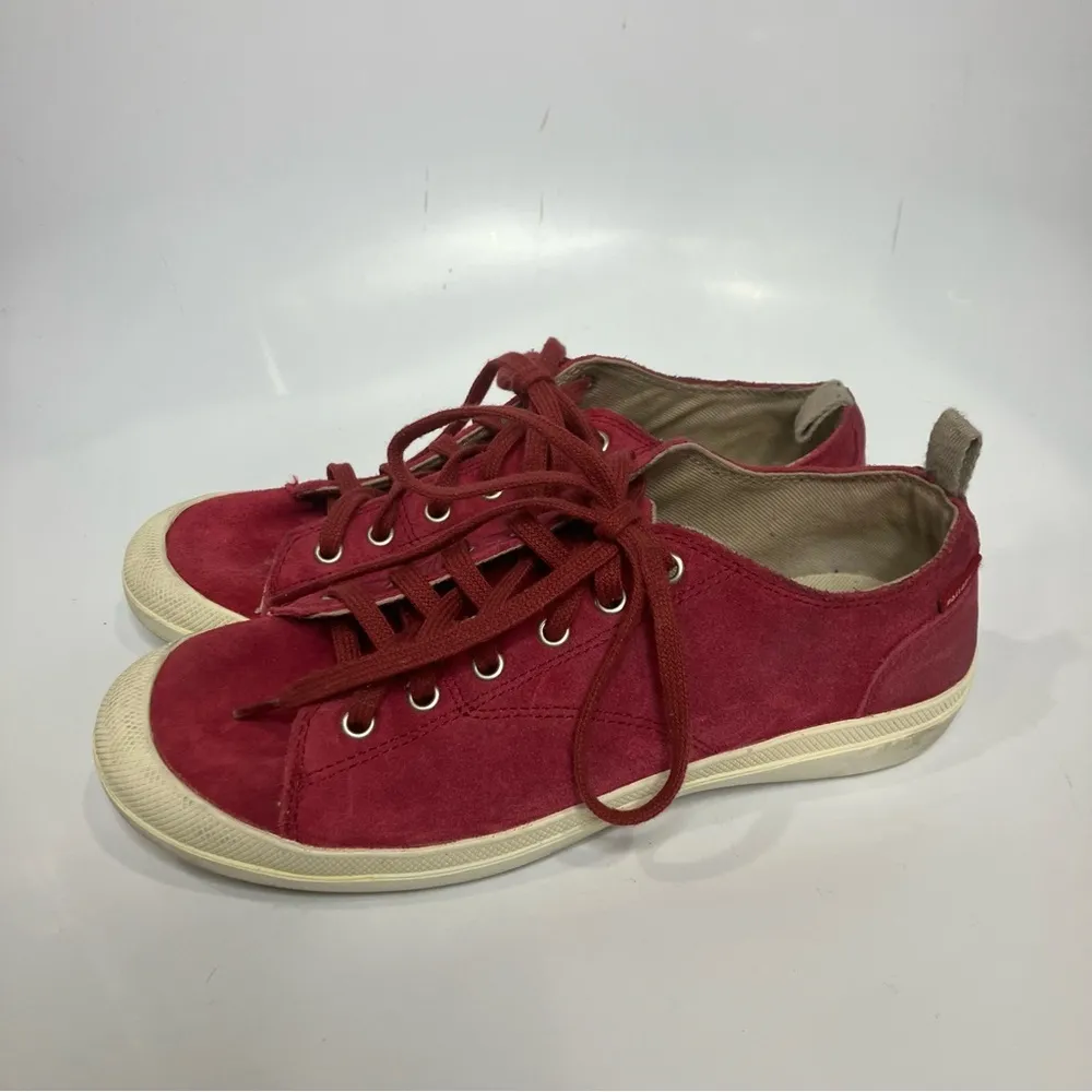 Palladium women’s Wander lace sneakers in Rio‎ red size 7.5 - Image 5
