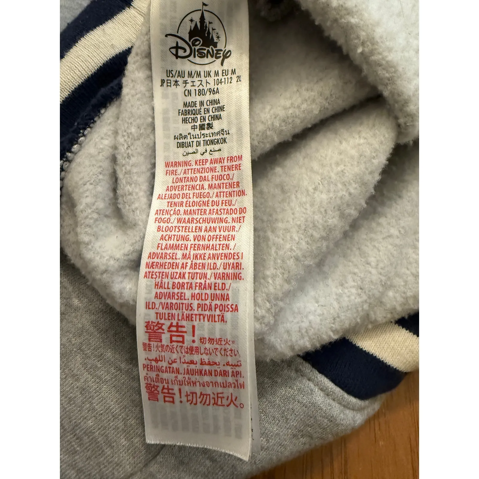 EUC Unisex Disney Parks Mickey Mouse Hoodie Sweatshirt XL - Image 6