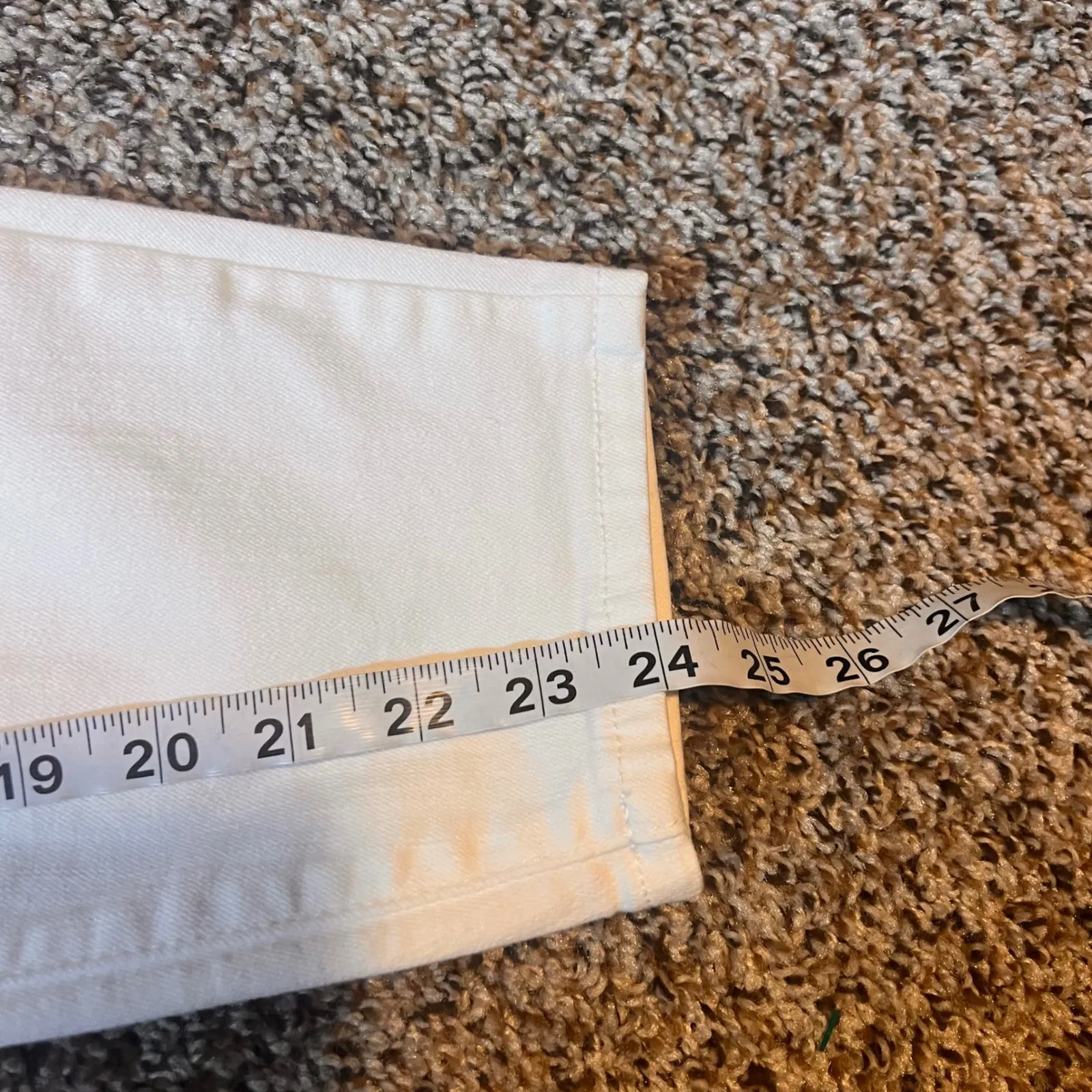 Talbots Flawless High Waist Jegging Crop Women's Size 6 White Pants - Image 6