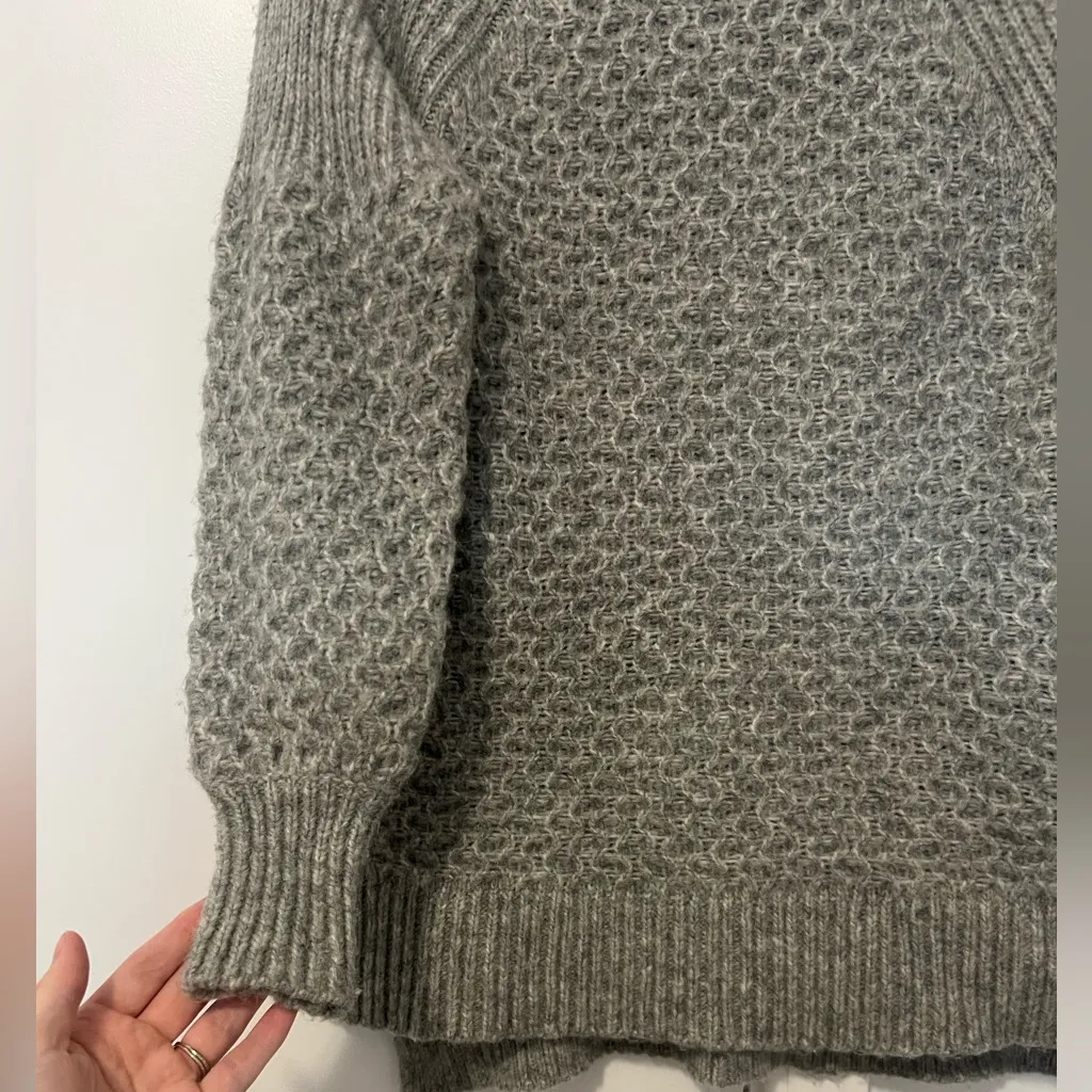 Anthropologie Mock Neck Wool Blend Sweater - Image 3