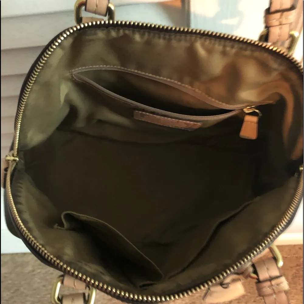 Like new Leather  satchel - Image 3