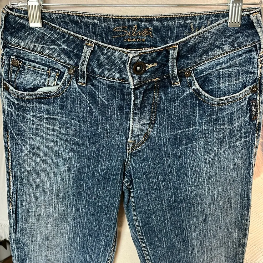 Vintage Silver Jeans Womens 26/34 Julia - Image 6
