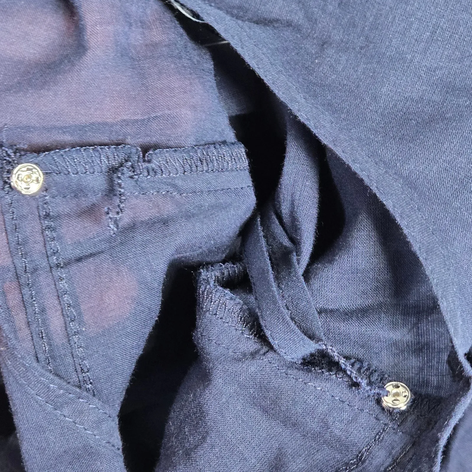 J Crew Pintuck shirt-dress in cotton voile Navy CK804 XS NWT Short Sleeve Tiered - Image 7