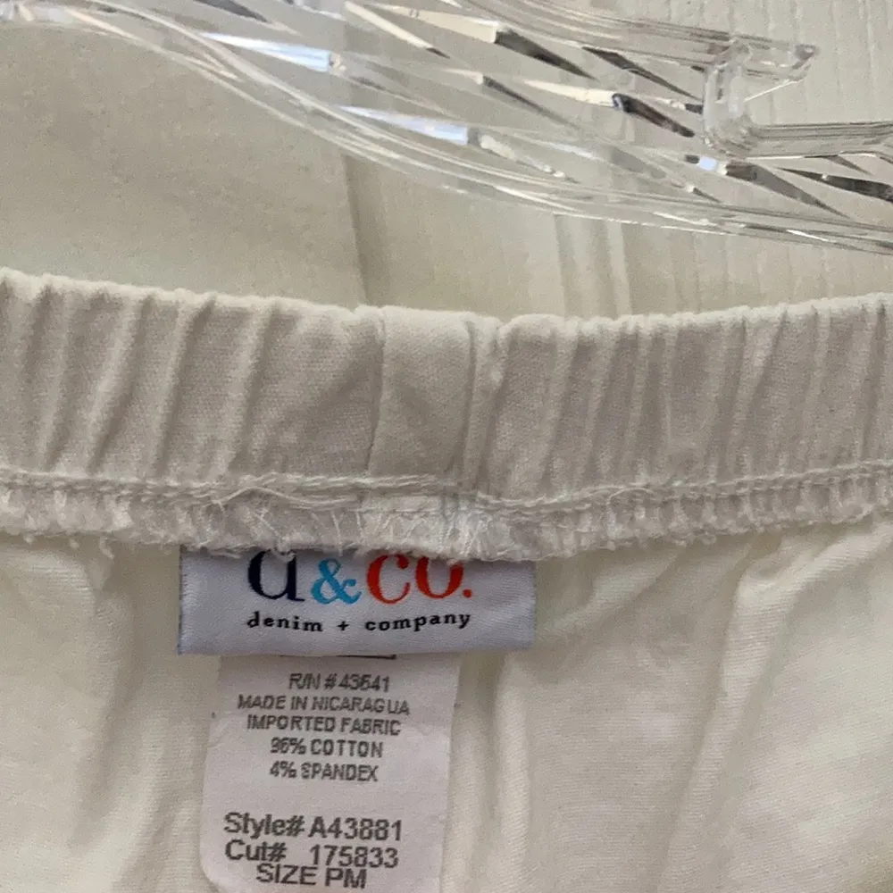 FINAL MARKDOWN Denim and company slacks petite medium White Size undefined - Image 5