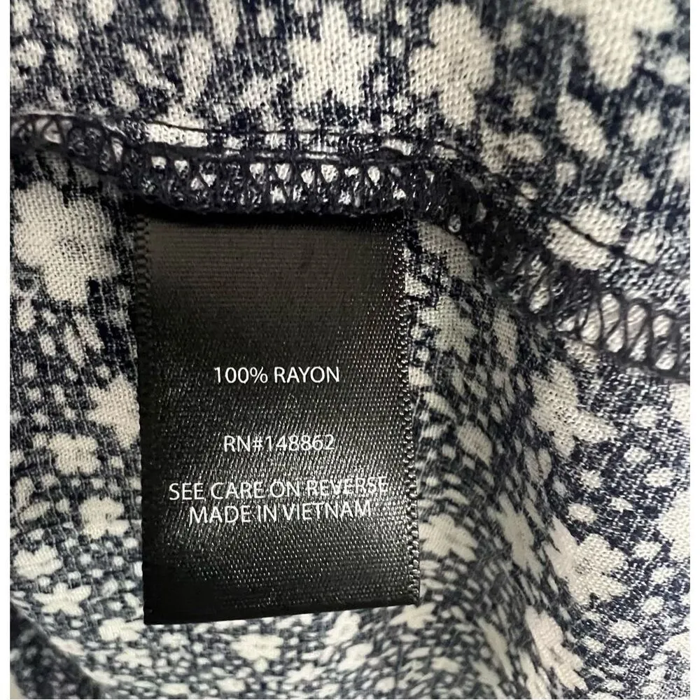 Torrid Floral Patterned Flowy Loose Fit Spaghetti Strap Tank Top - Image 5