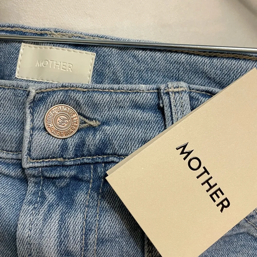 NWT MOTHER Denim The Patch Rambler Ankle Norway Dude Wash Size 26 - Image 10