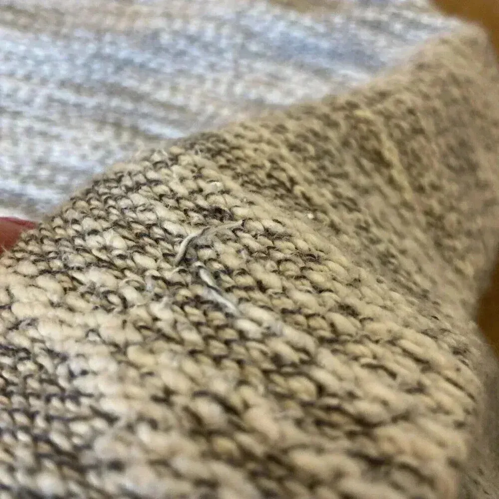 Pacsun Los Angeles‎ Long Sleeve Gray Top Size S Longer Fit Surf Beach Lagenlook - Image 11