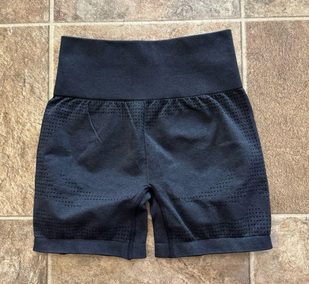Gymshark Vital Shorts Black Marl Size Small - Image 5