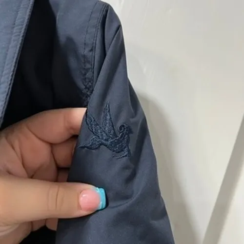 I Spiewak & Sons Womens Jacket XS Blue Polyester Soft Shell Outerwear Zip Hiking - Image 6