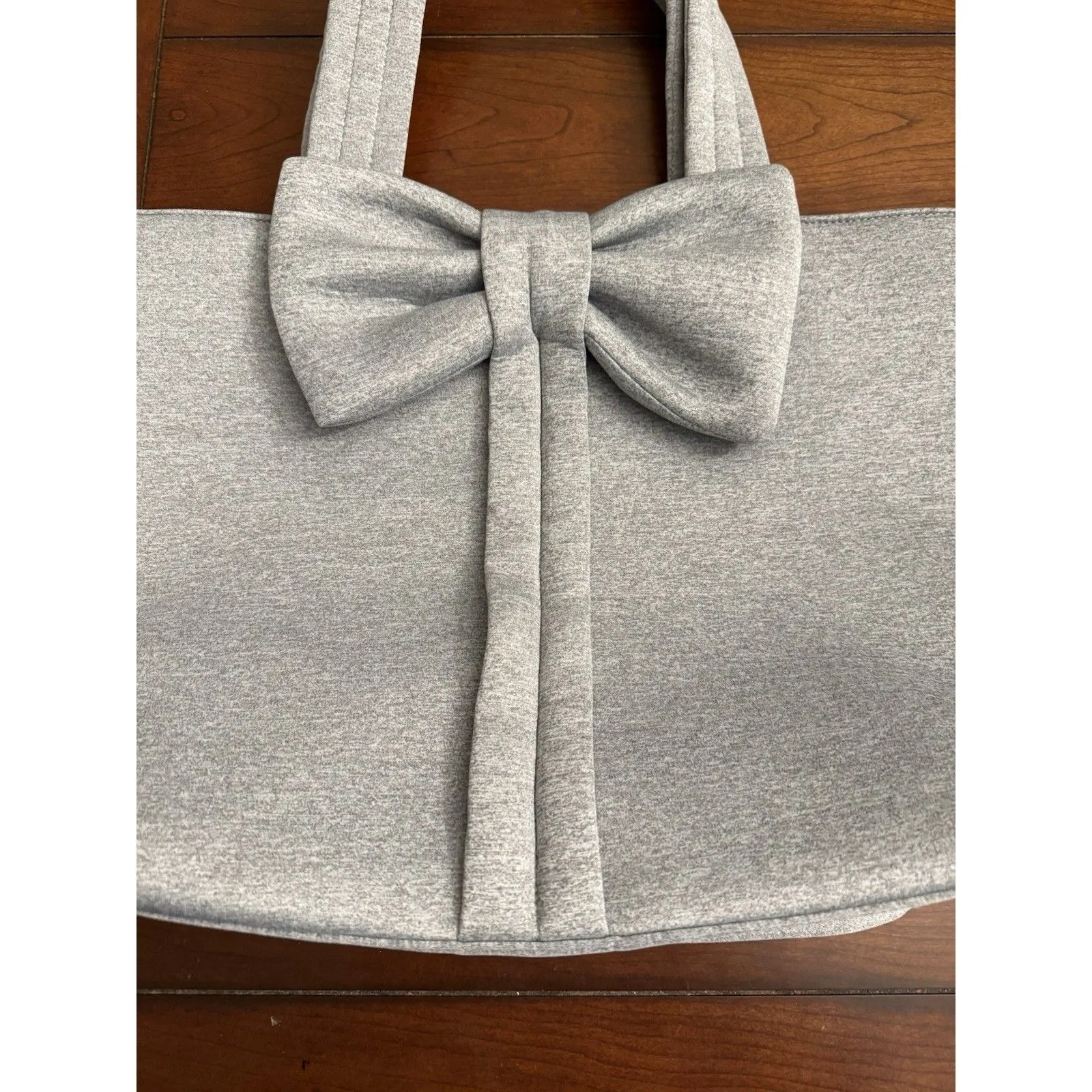 Stella & Dot Crush It Bow Tote‎ - Grey NWOT - Image 3