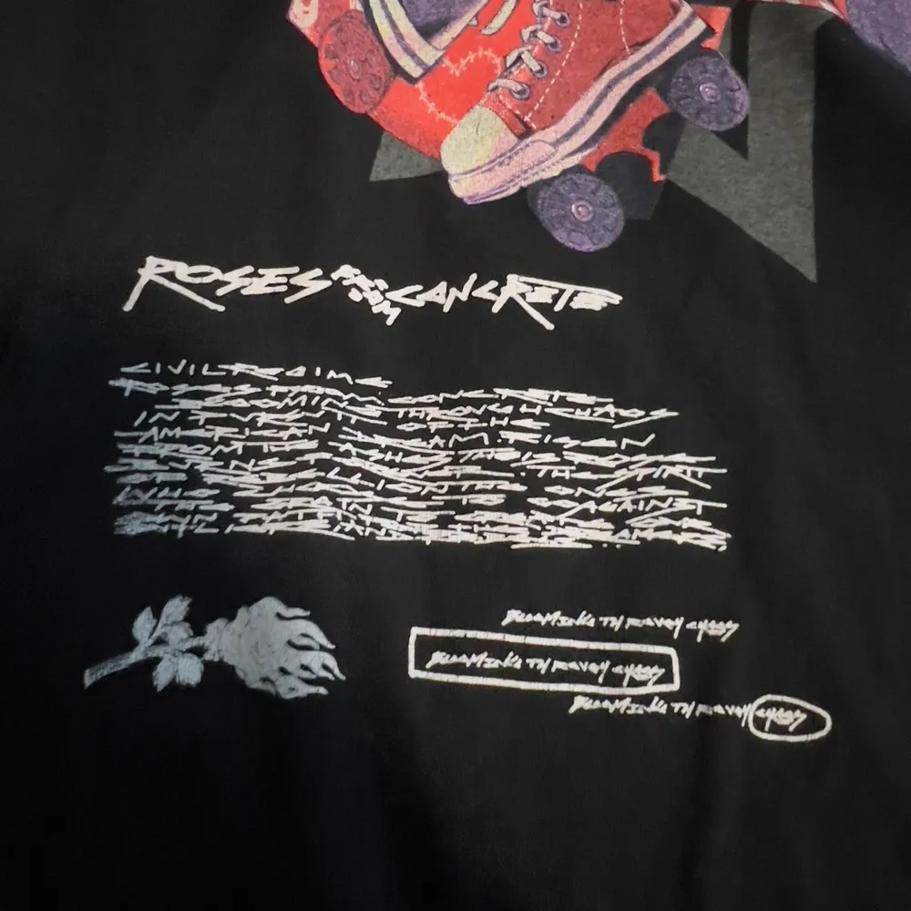 Civil Regime Harley Quinn Tee Black Size M - Image 5