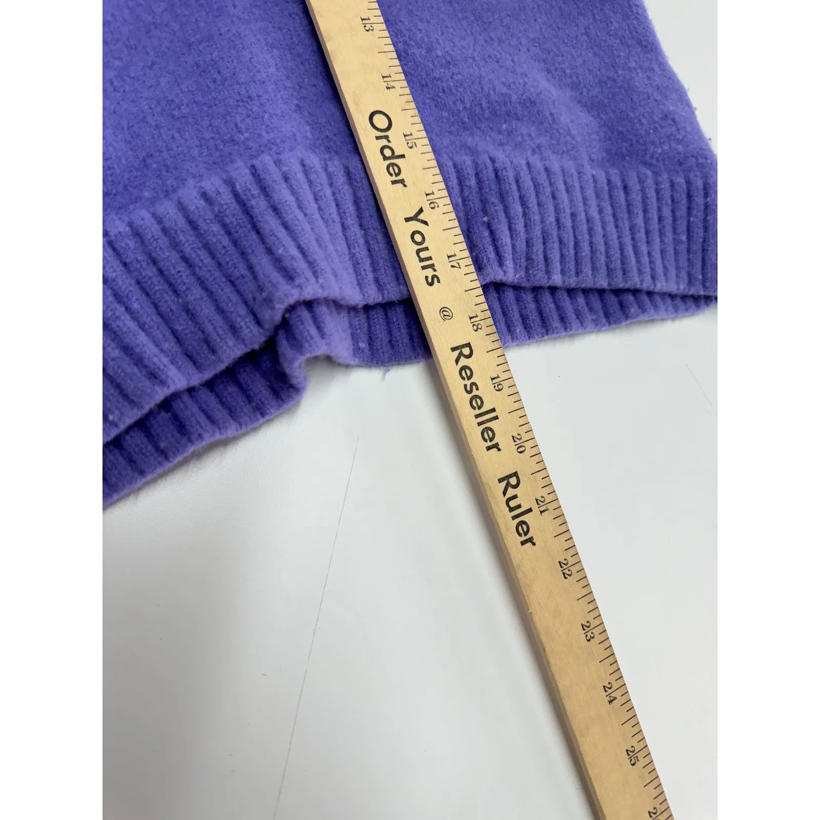 A.L.C Sweater Womens X Small Purple Crew‎ Neck Ayden Pullover Wool Cashmere - Image 8