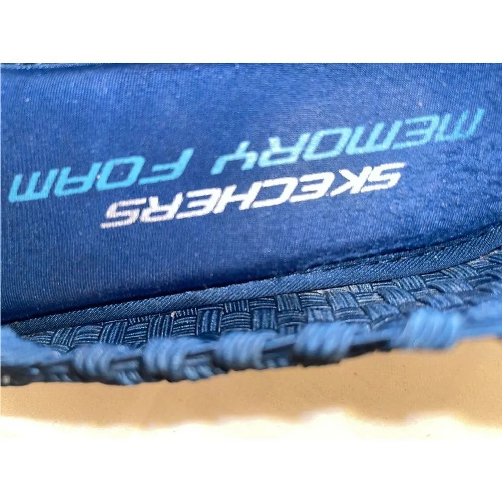 Skechers Synergy Sunday Stroll “Mary Jane”Memory Foam Shoe/Sandal Navy Blue Size - Image 7