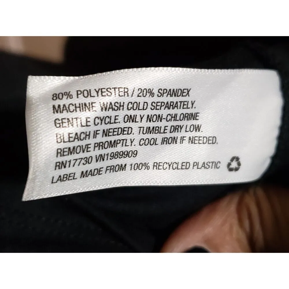 Future Collective Womens Black Cut Out Back V Neck Long Sleeve Top Blouse Size S - Image 11