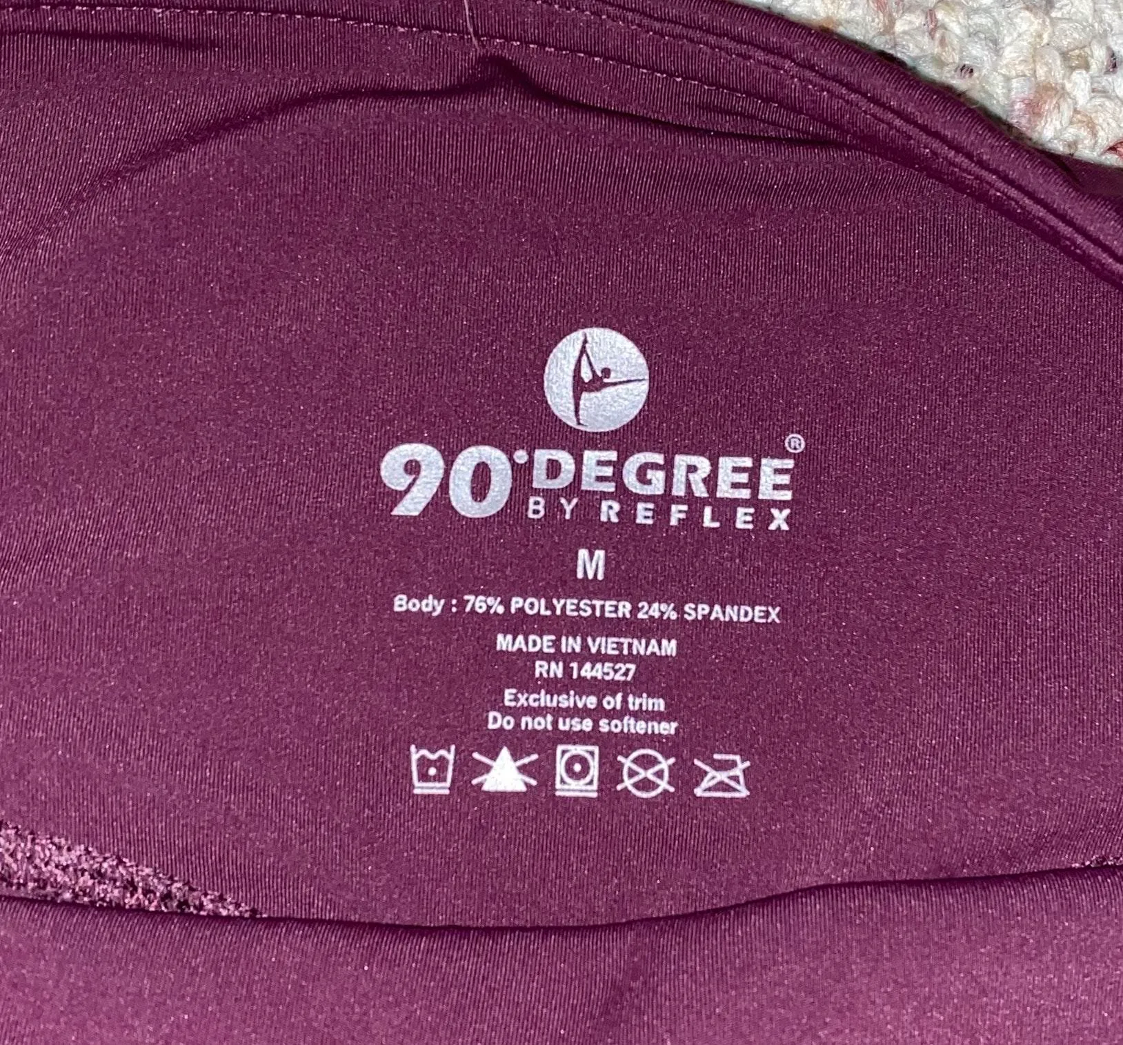 90 Degrees by Reflex Workout Leggings - Image 3