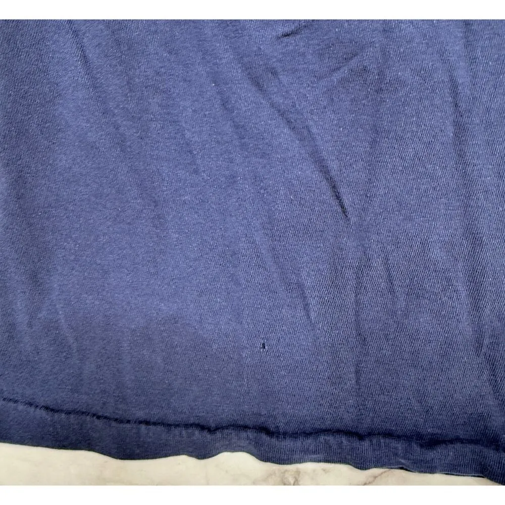 Vintage Tropical Fish Souvenir Shirt Bookings Oregon Size XXL Blue Single Stitch - Image 7