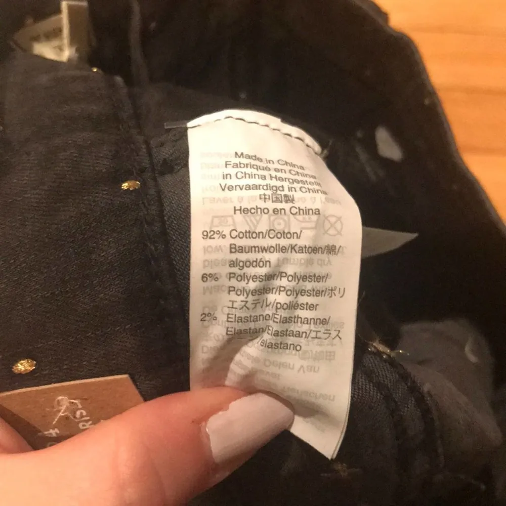 Madewell 10” high rise skinny dark jeans 24 - Image 11