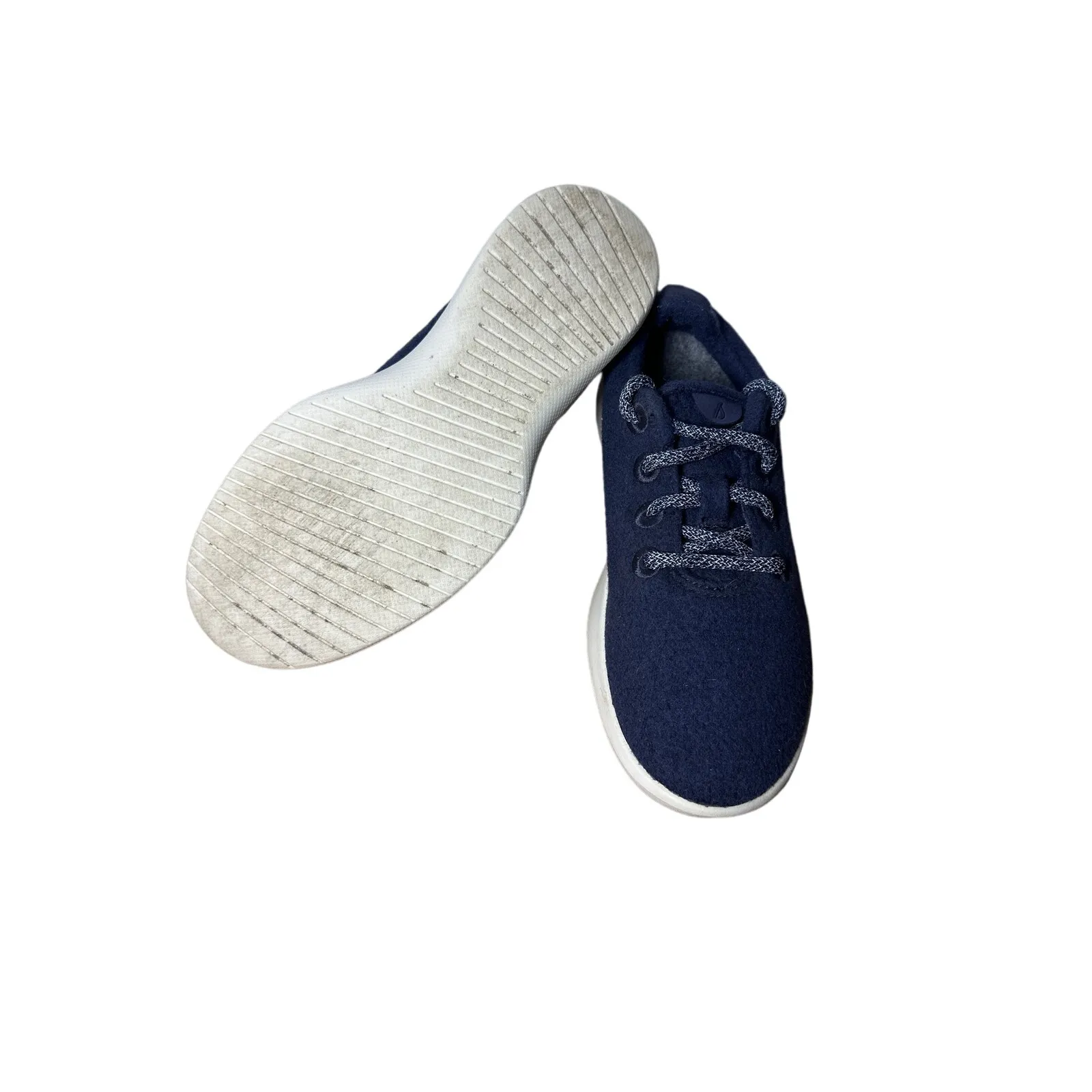 Allbirds Shoes Navy Blue Wool Runners Sneakers Size Women's 6 - Image 4