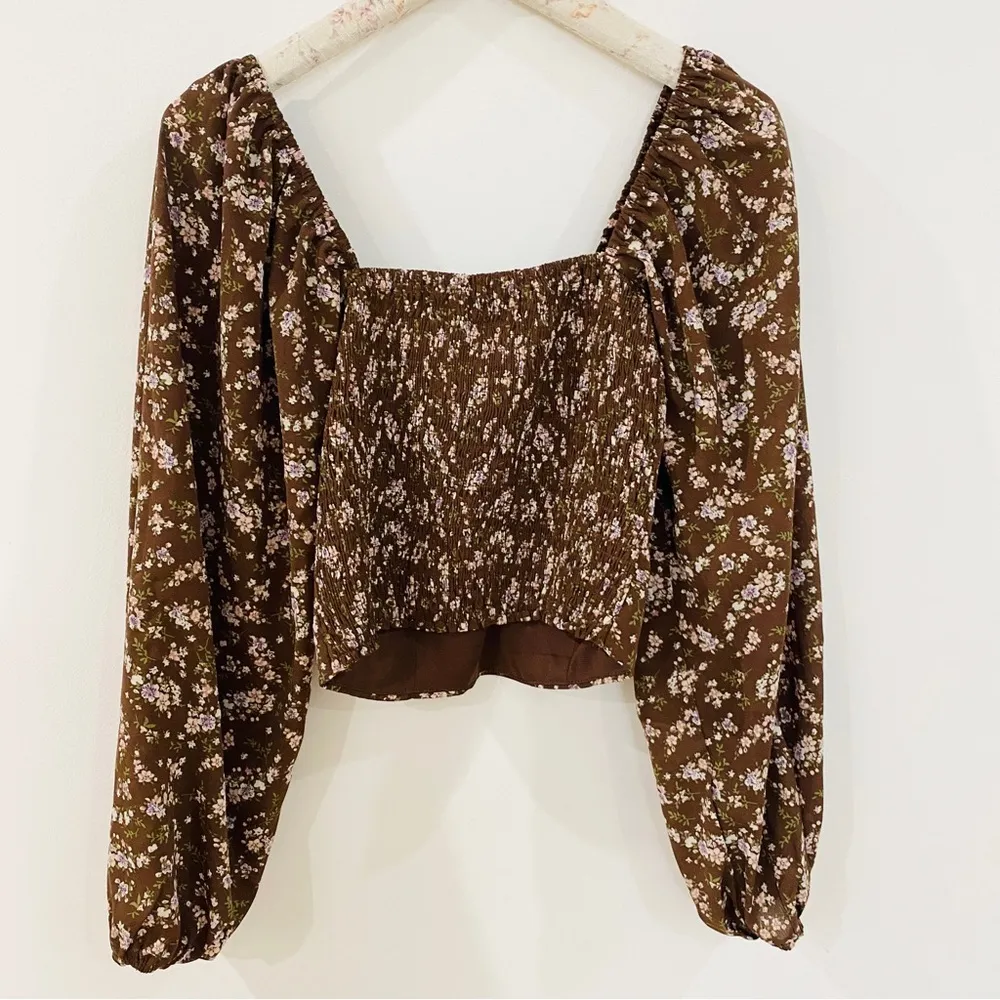 Isalis brown floral top - Image 10