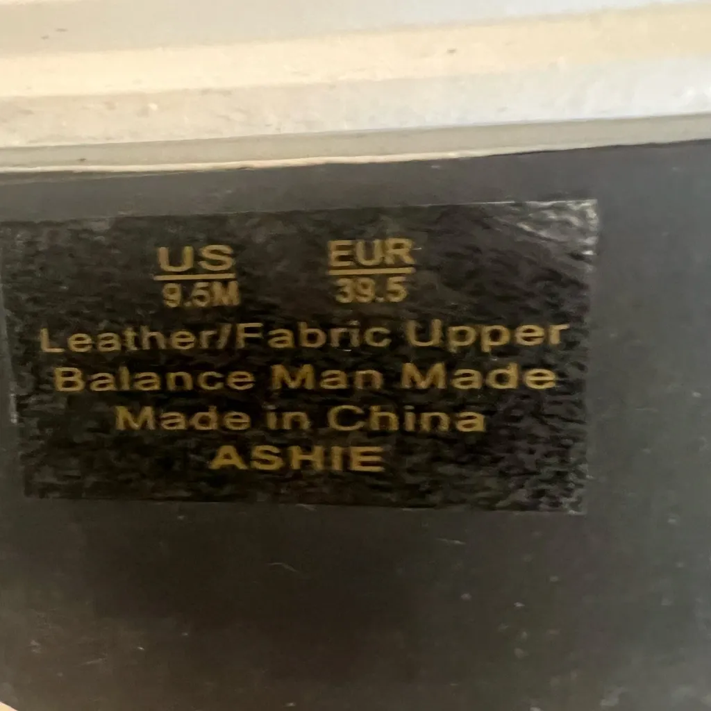 Anthopologie Sam Edelman Ashie Sandals New Fabric Leather Size 9.5 Black Motif - Image 4