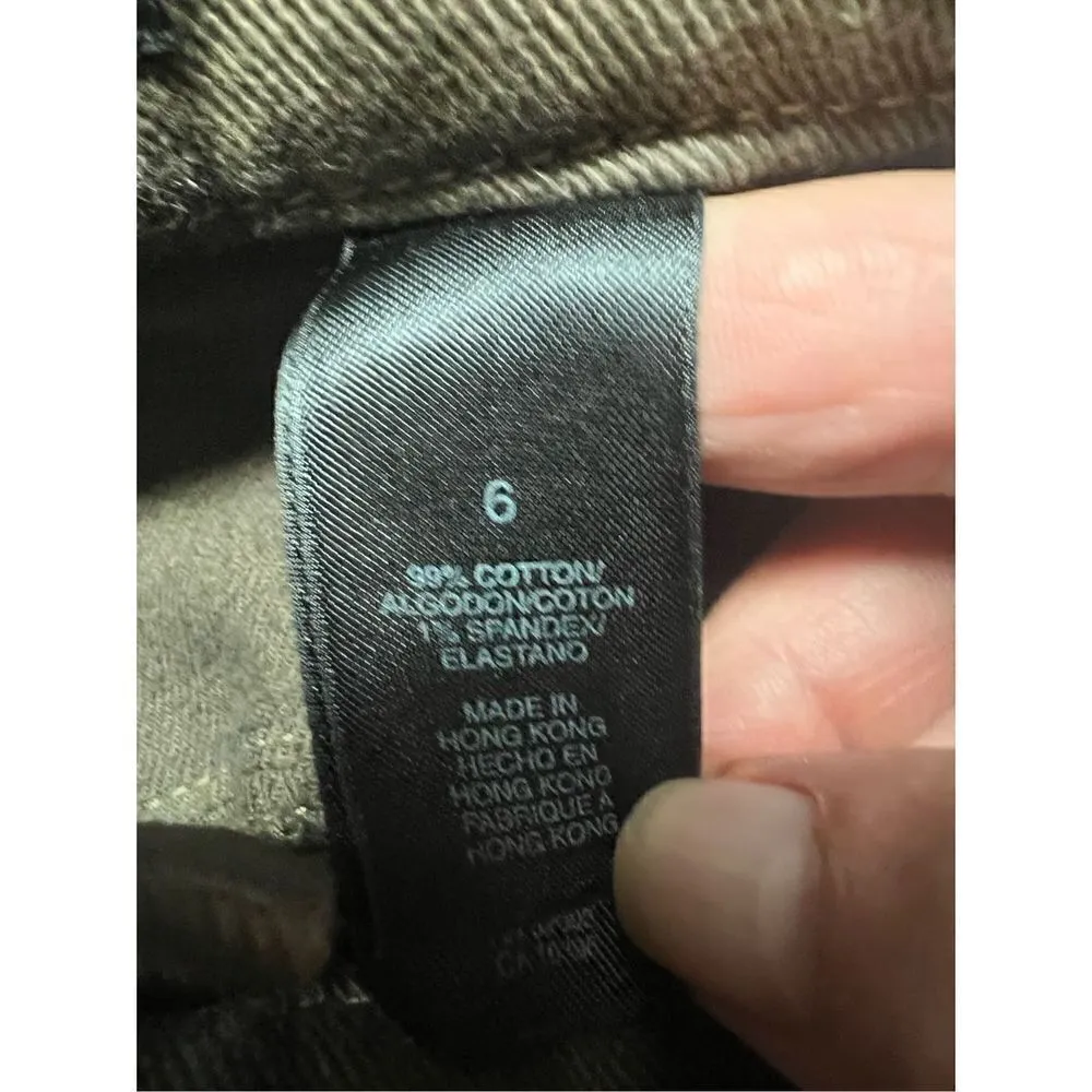 Dkny Womans Brown Jeans Sz 6 - Image 4