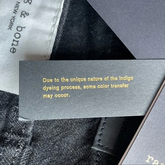 NWT Rag & Bone Maya High Rise Cutoff Jean Shorts Black Wash Denim Size 27 | 4 - Image 11