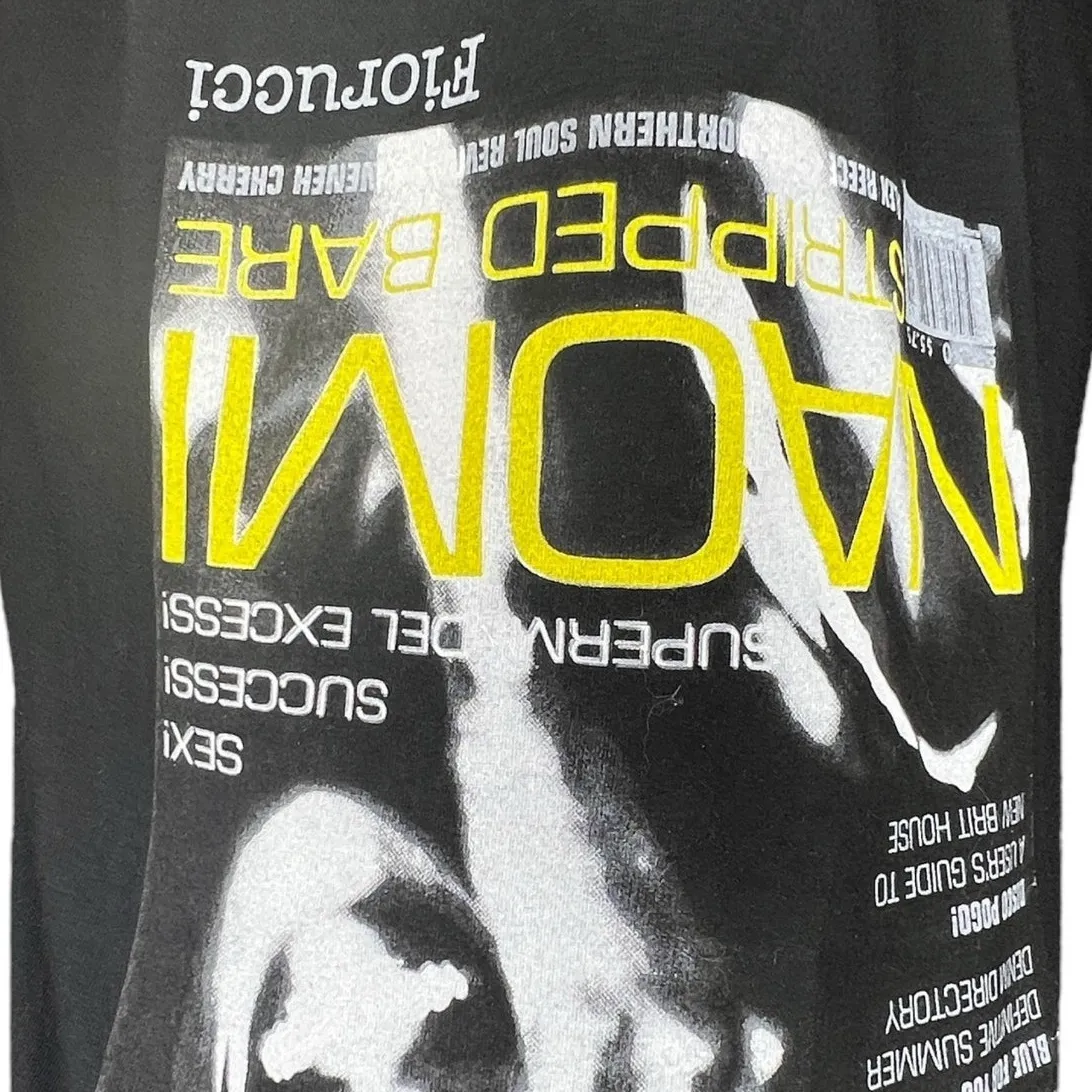 Fiorucci (XL) Naomi Campbell Capsule Collection i-D Magazine Racerback Tank Top - Image 5