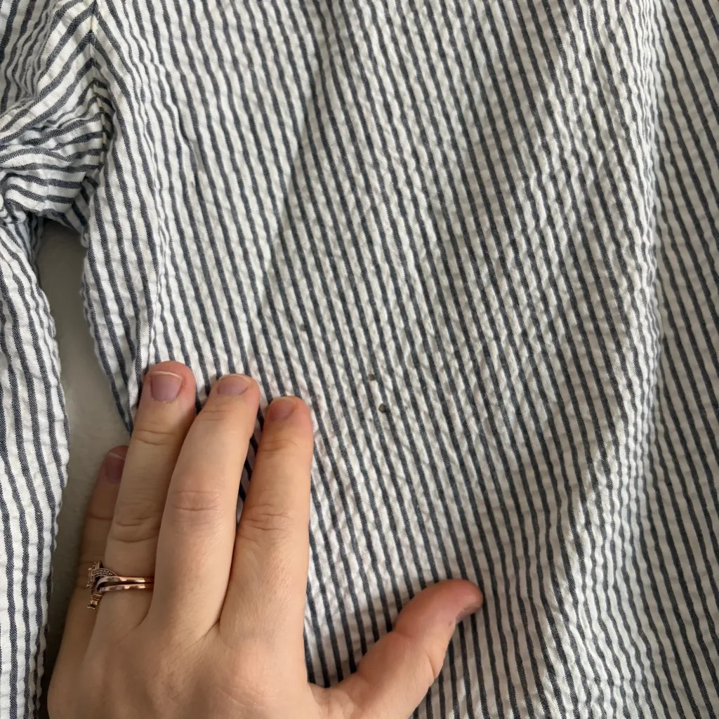 Isaac Mizrahi for Target Cotton Striped High Rise Wide Leg Pants - Size 10 - Image 8