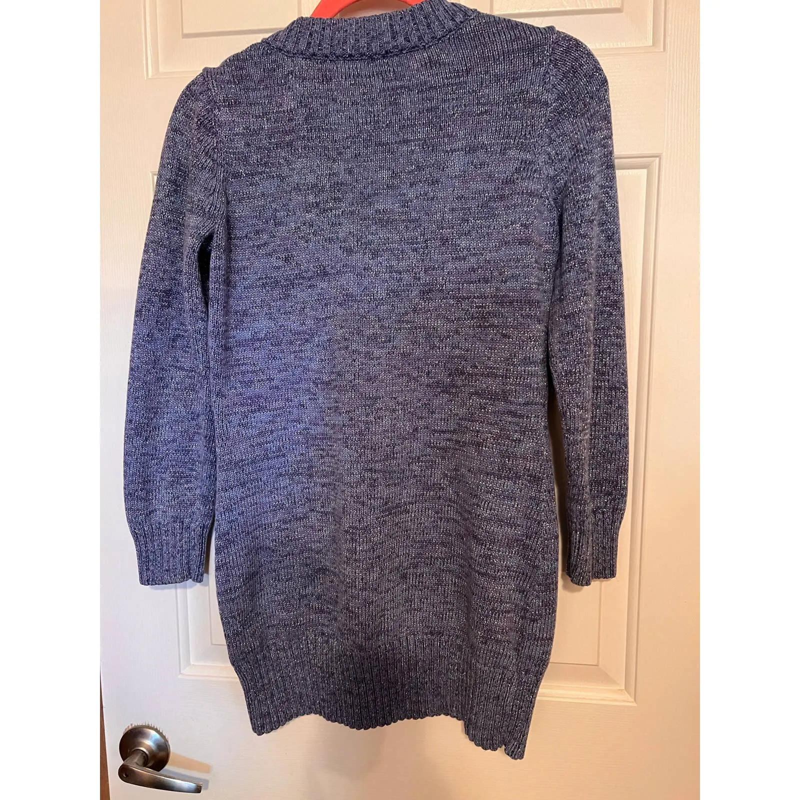 Style & Co. Women's Pullover Purple Blue Sparkle‎ Sweater Size S - Image 2
